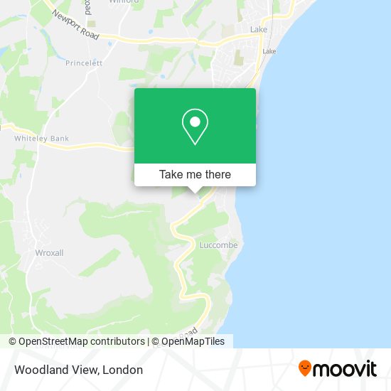 Woodland View map