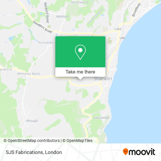 SJS Fabrications map