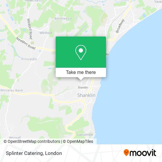 Splinter Catering map