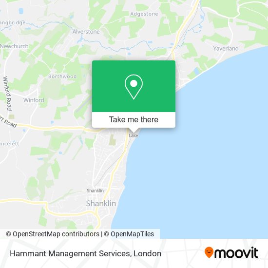 Hammant Management Services map