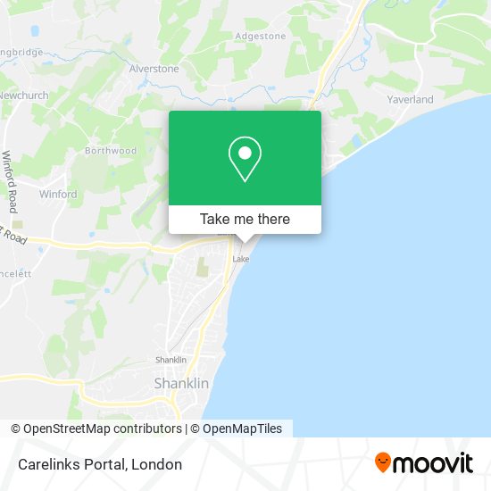 Carelinks Portal map