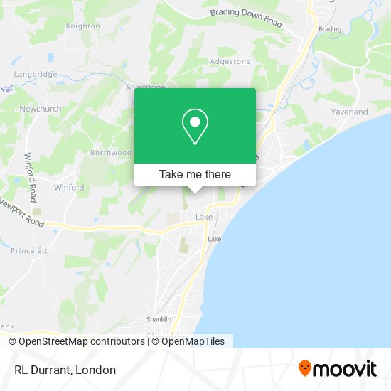 RL Durrant map