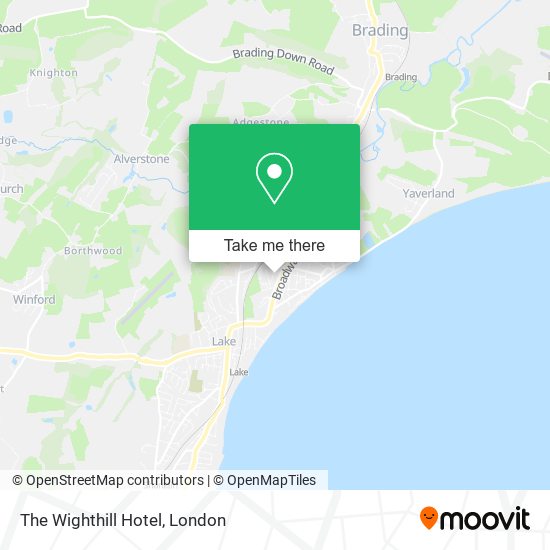 The Wighthill Hotel map