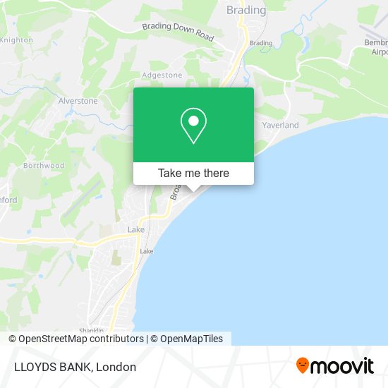 LLOYDS BANK map
