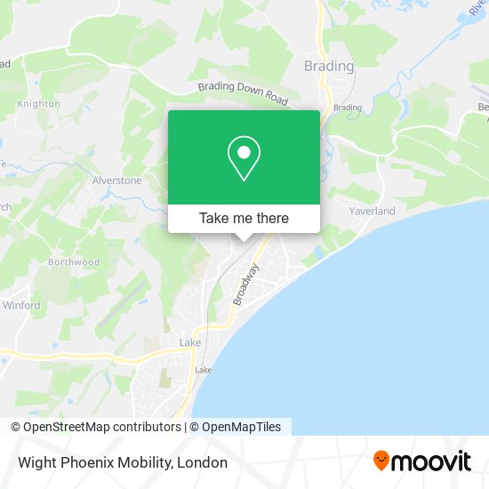 Wight Phoenix Mobility map