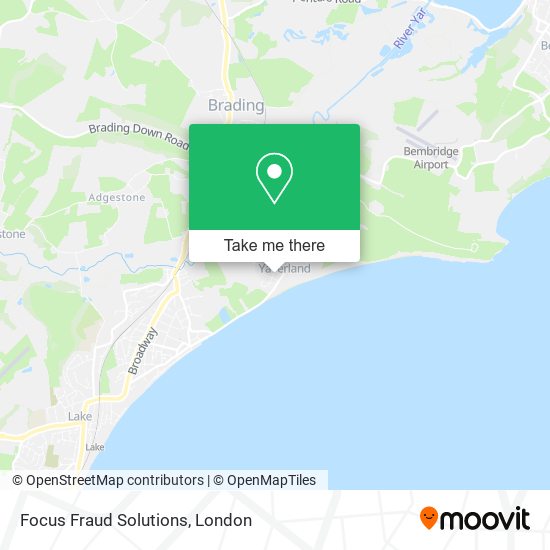 Focus Fraud Solutions map