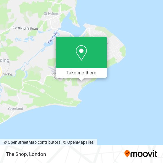 The Shop map