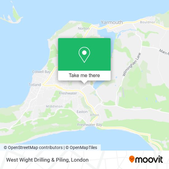 West Wight Drilling & Piling map