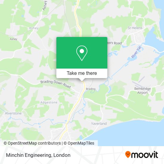 Minchin Engineering map