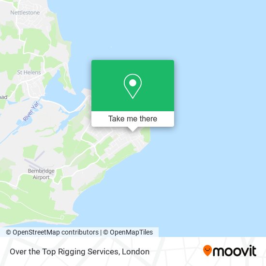 Over the Top Rigging Services map
