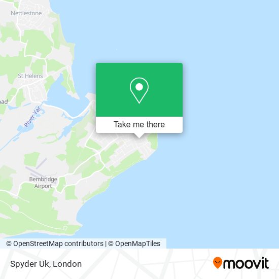 Spyder Uk map