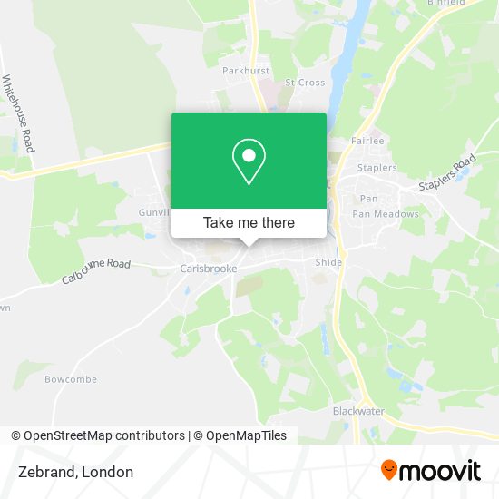 Zebrand map