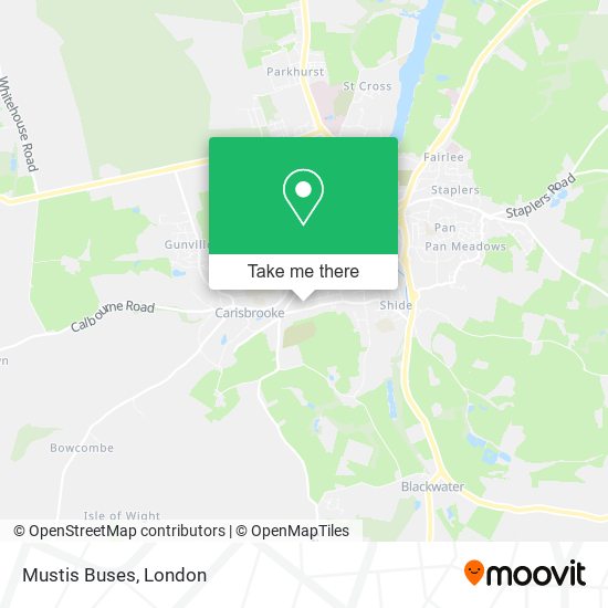 Mustis Buses map