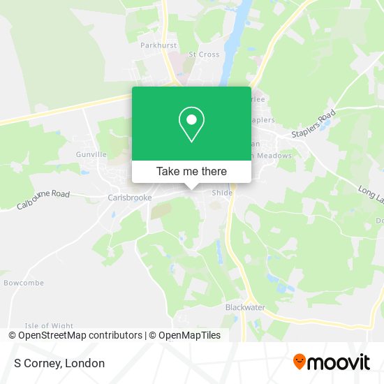 S Corney map