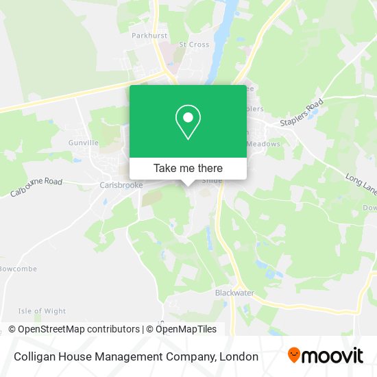Colligan House Management Company map