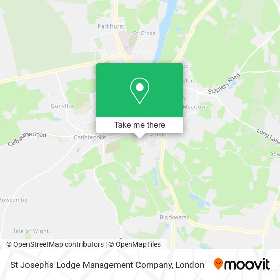 St Joseph's Lodge Management Company map