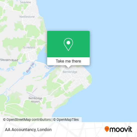AA Accountancy map