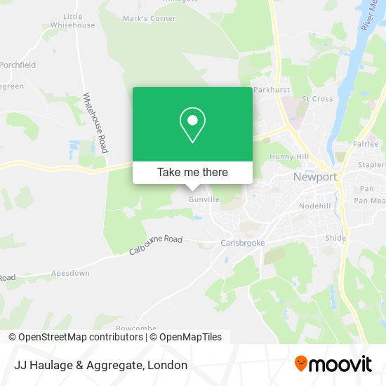 JJ Haulage & Aggregate map
