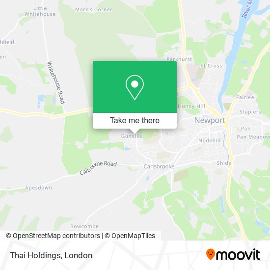 Thai Holdings map