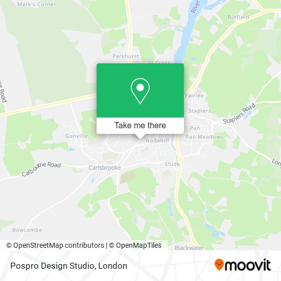 Pospro Design Studio map