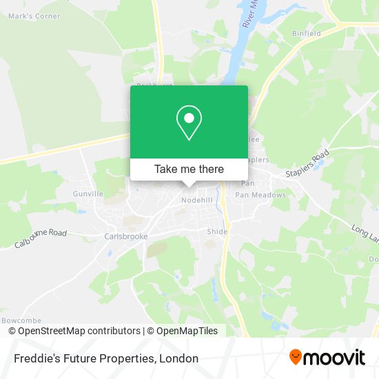 Freddie's Future Properties map