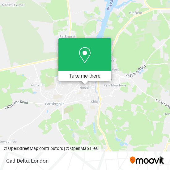 Cad Delta map
