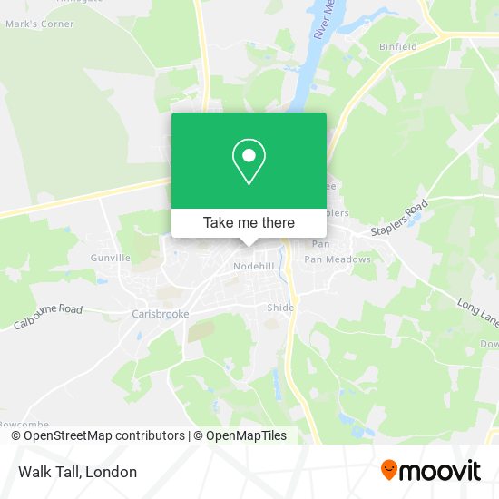 Walk Tall map