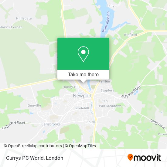Currys PC World map