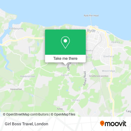Girl Boss Travel map