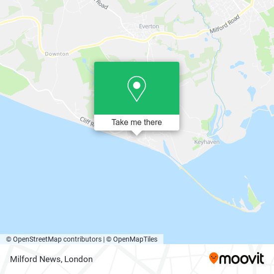 Milford News map