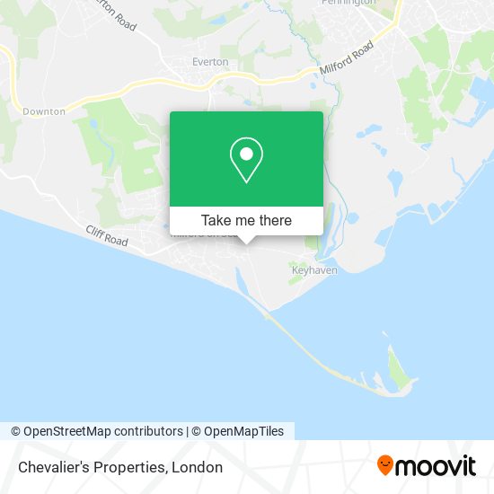 Chevalier's Properties map