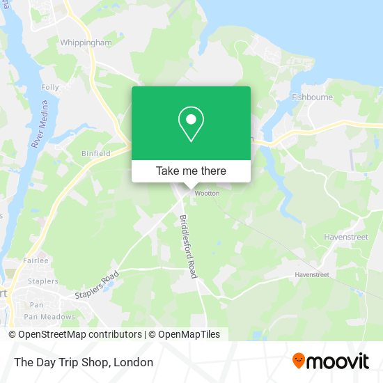 The Day Trip Shop map