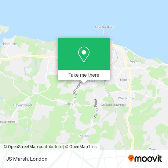 JS Marsh map