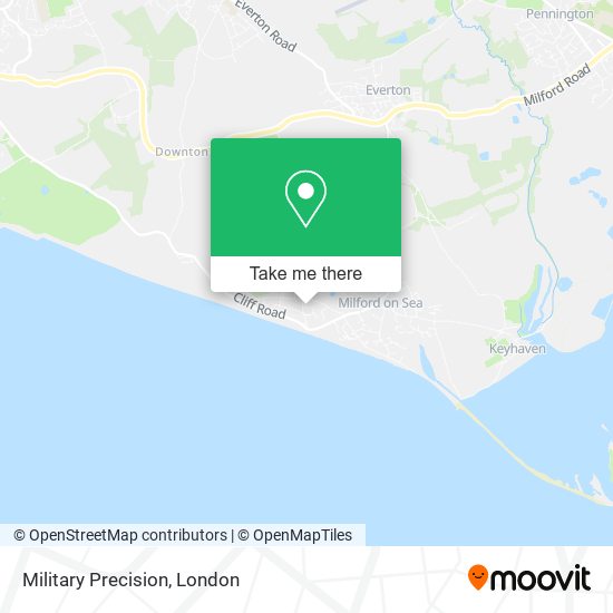 Military Precision map