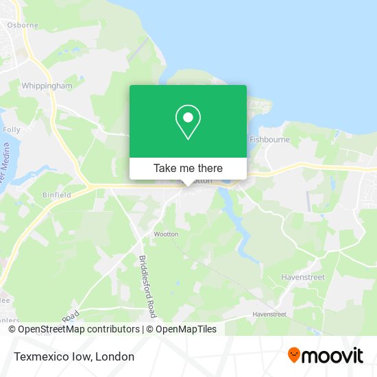 Texmexico Iow map