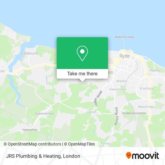 JRS Plumbing & Heating map