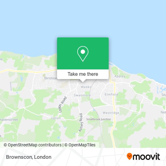 Brownscon map