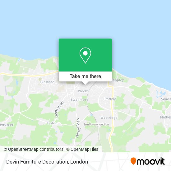 Devin Furniture Decoration map