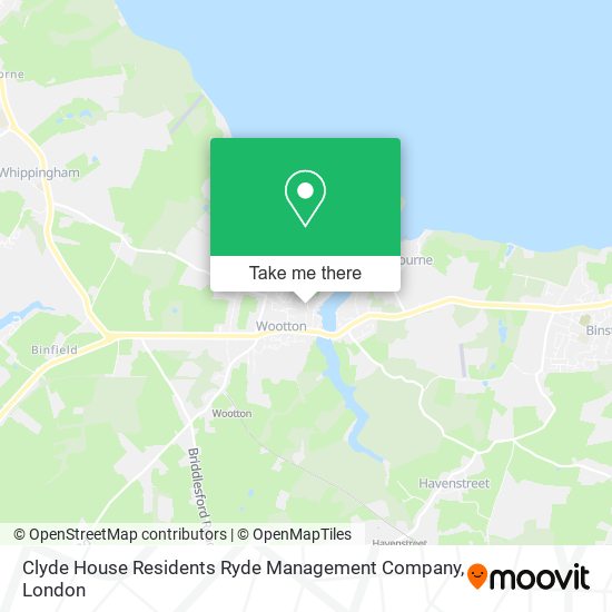 Clyde House Residents Ryde Management Company map