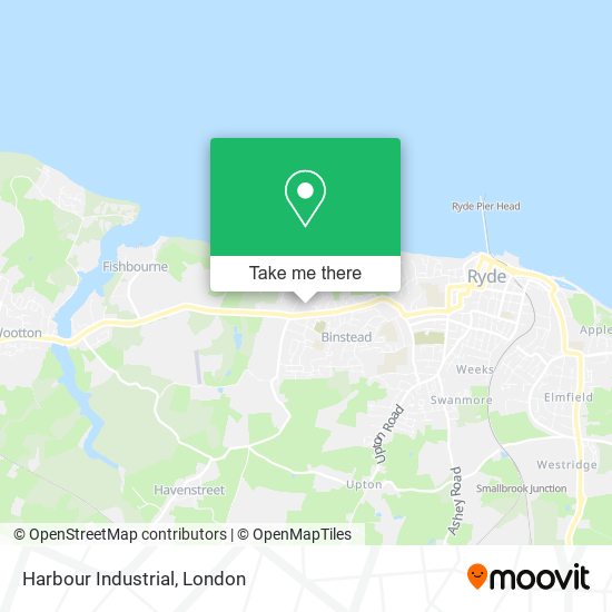 Harbour Industrial map