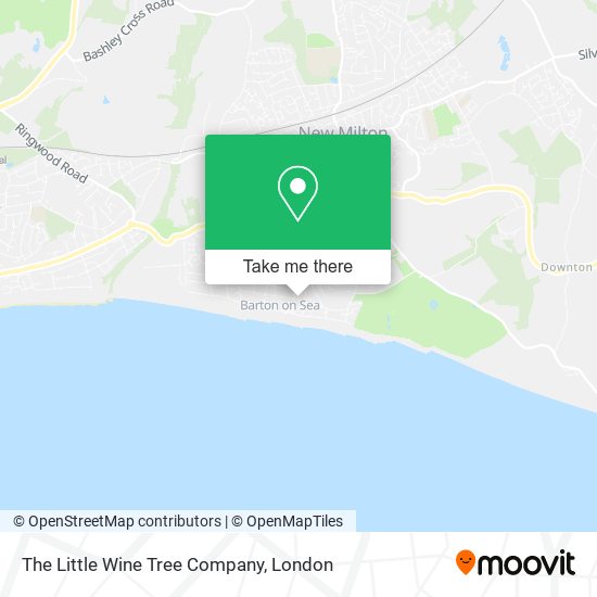 The Little Wine Tree Company map
