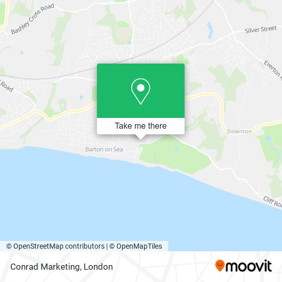 Conrad Marketing map