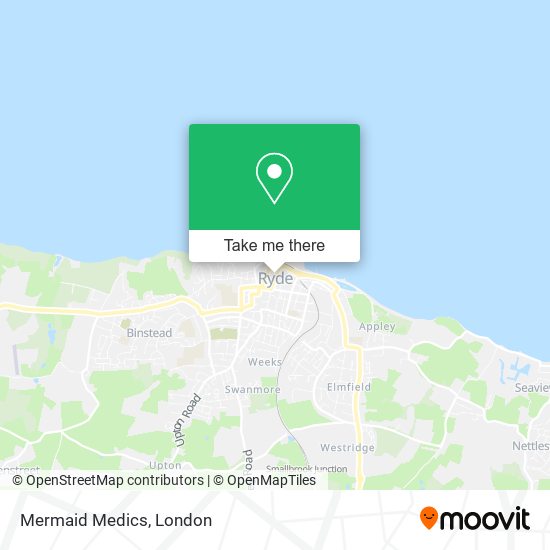 Mermaid Medics map