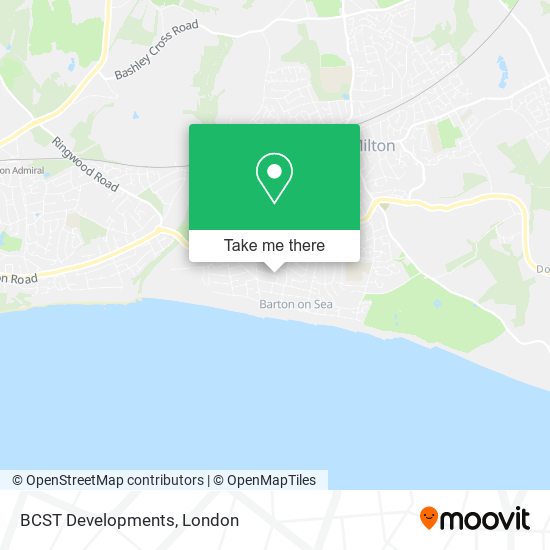 BCST Developments map