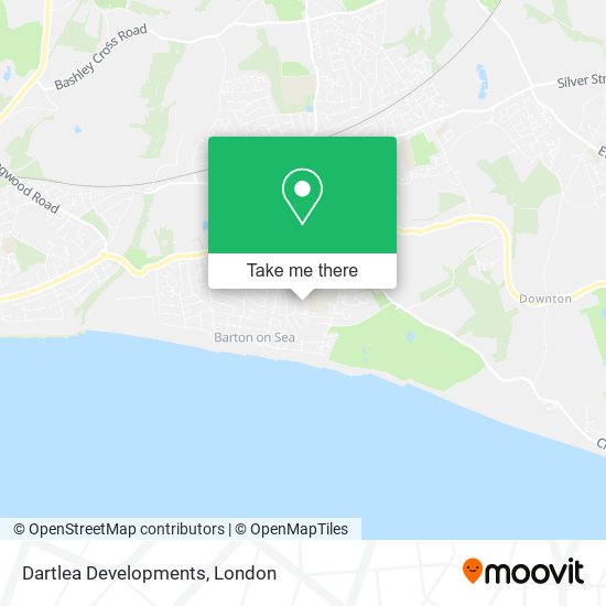 Dartlea Developments map