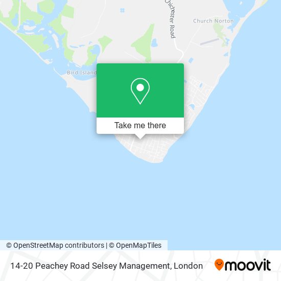 14-20 Peachey Road Selsey Management map