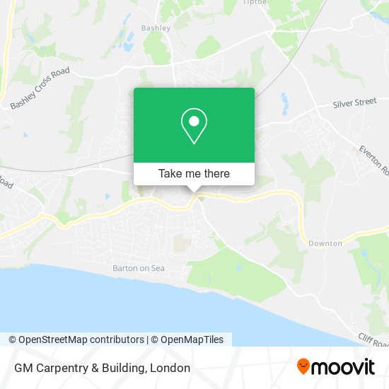 GM Carpentry & Building map