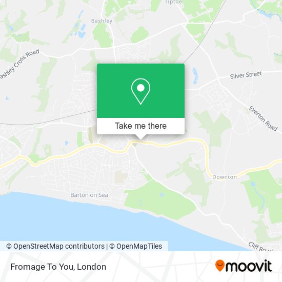 Fromage To You map