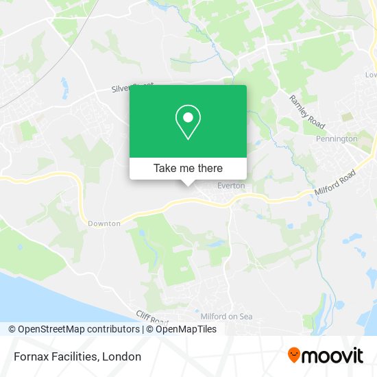 Fornax Facilities map