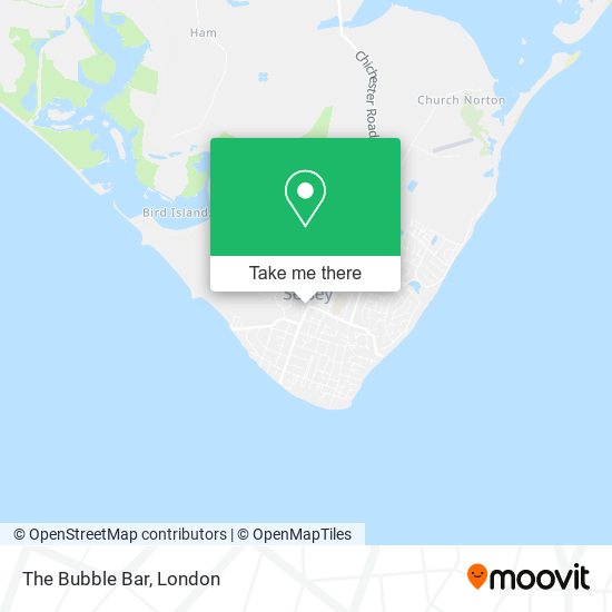 The Bubble Bar map